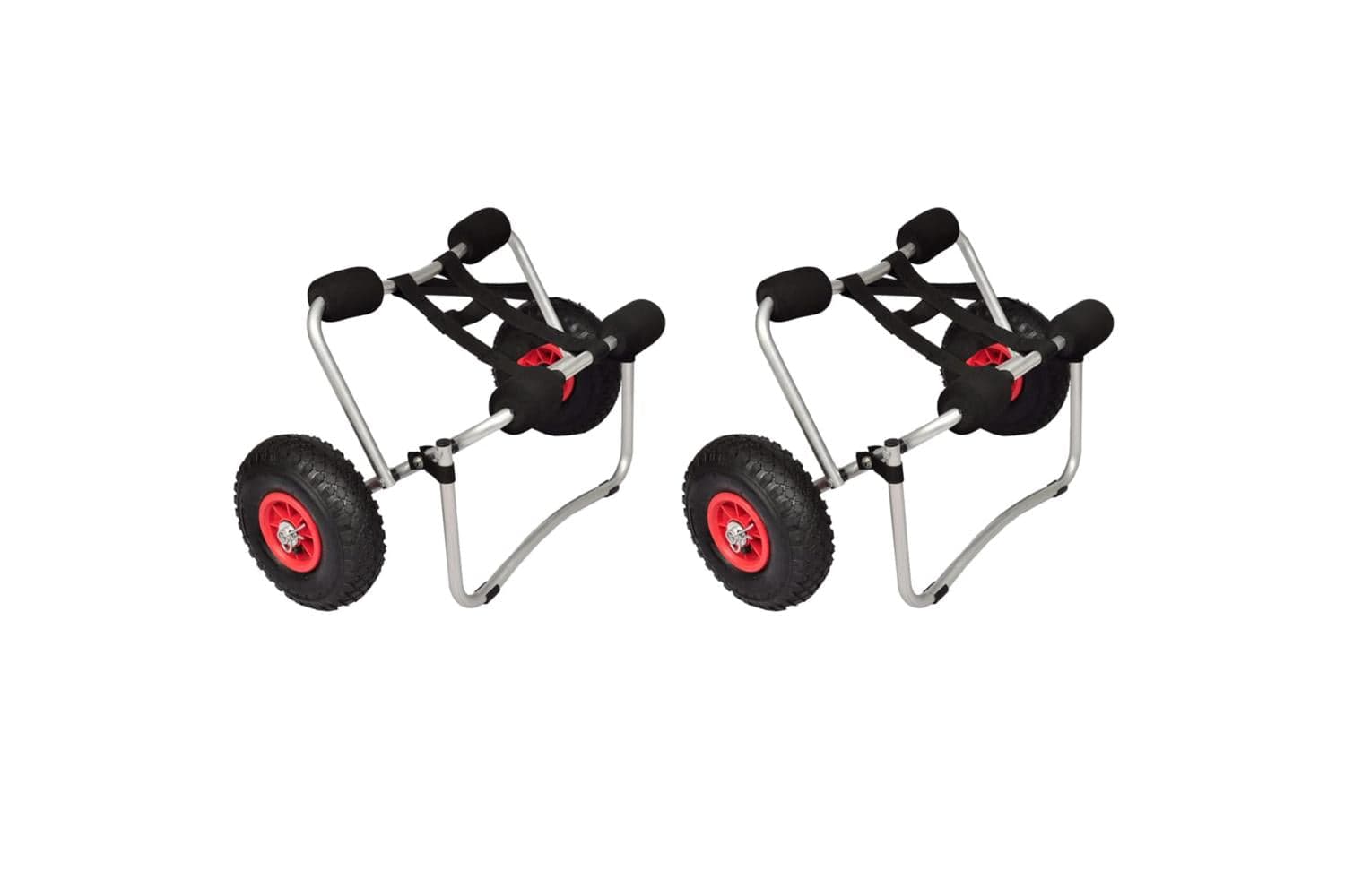 Vidaxl 277087 Kayak Trolleys 2 Pcs Aluminium