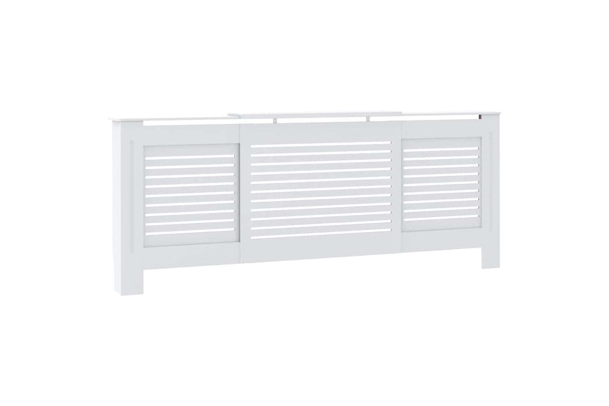 VidaXL MDF Radiator Cover White 205cm