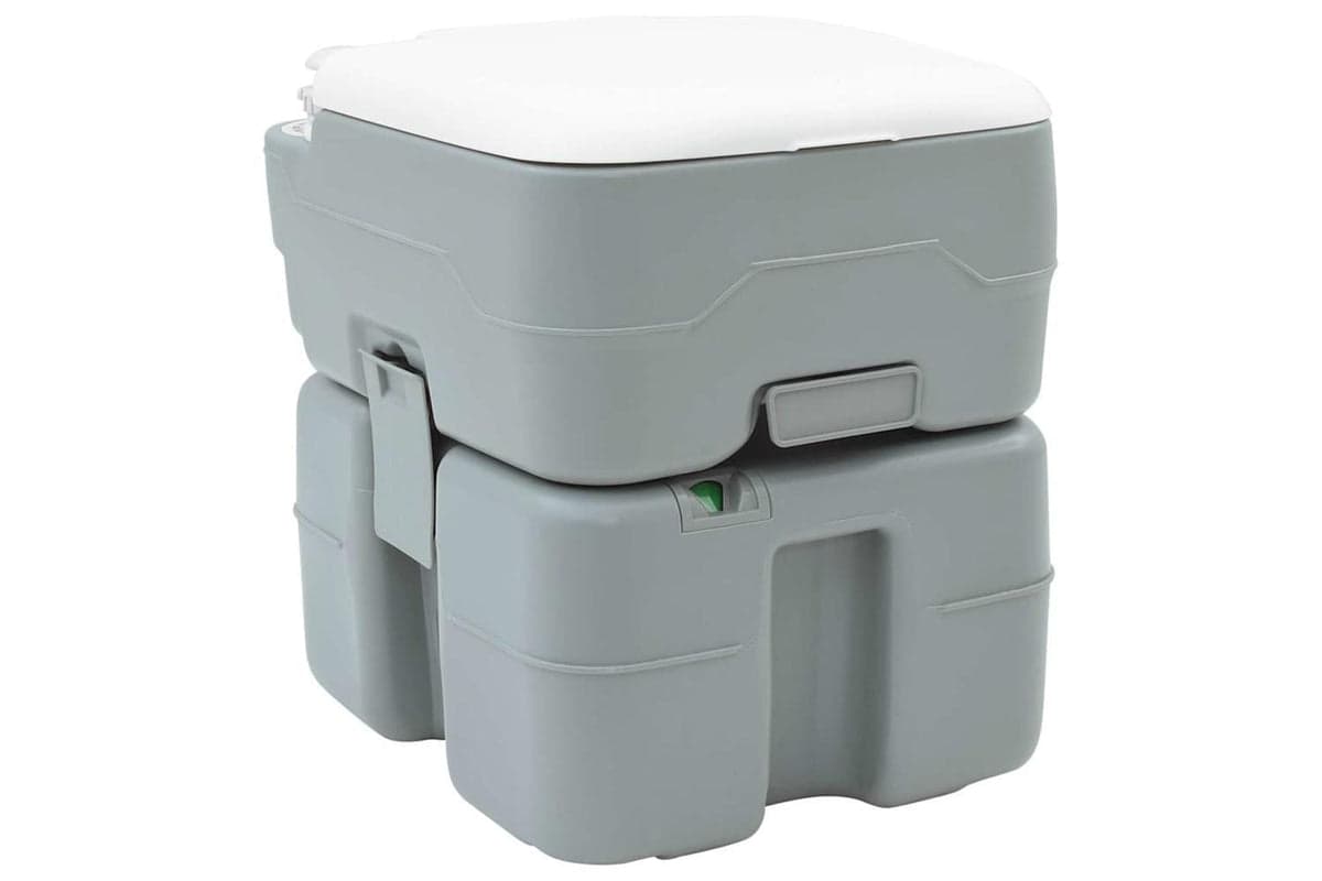 Vidaxl Camping Toilet Grey 41.5 X 36.5 X 42 Cm