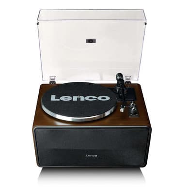 LENCO LS-470WA Turntable with Bluetooth Connectivity | Walnut