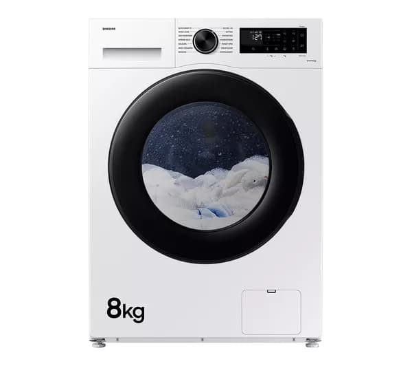 SAMSUNG Series 5 Ecobubble WW80CGC04DAEEU WiFi-enabled 8 kg 1400 Spin Washing Machine - White