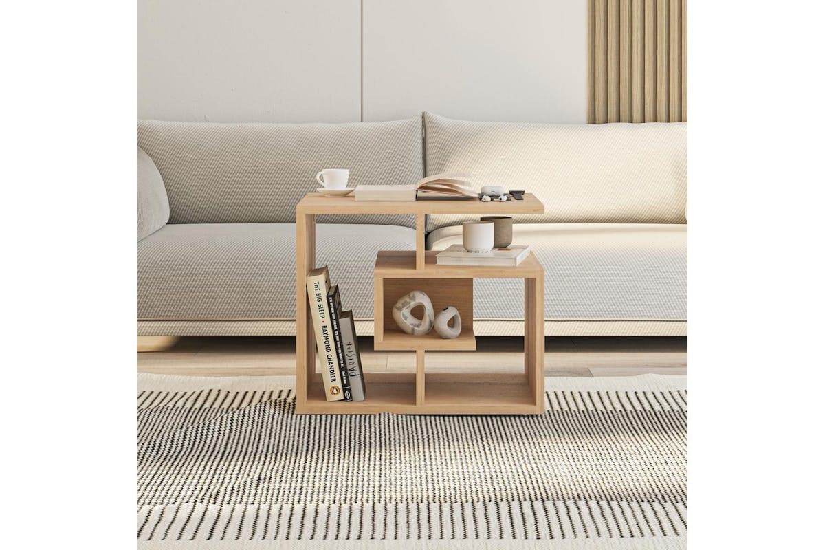 Decortie Labirent Modern Coffee Table | Coffee Table | Oak | 45cm