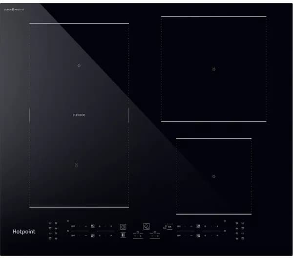 HOTPOINT CleanProtect TB 2560C CPBF 59 cm Electric Induction Hob - Black