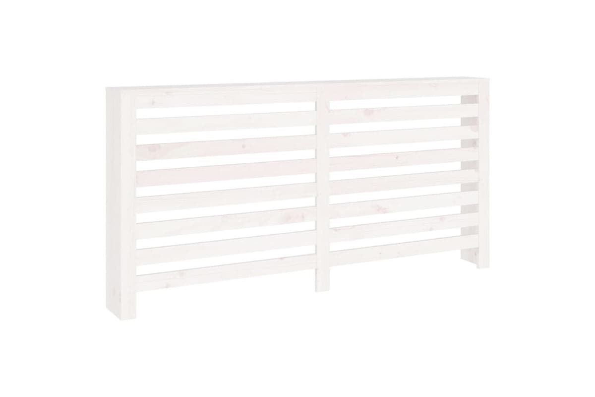 vidaXL 822607 Radiator Cover White 169x19x84cm Solid Wood Pine