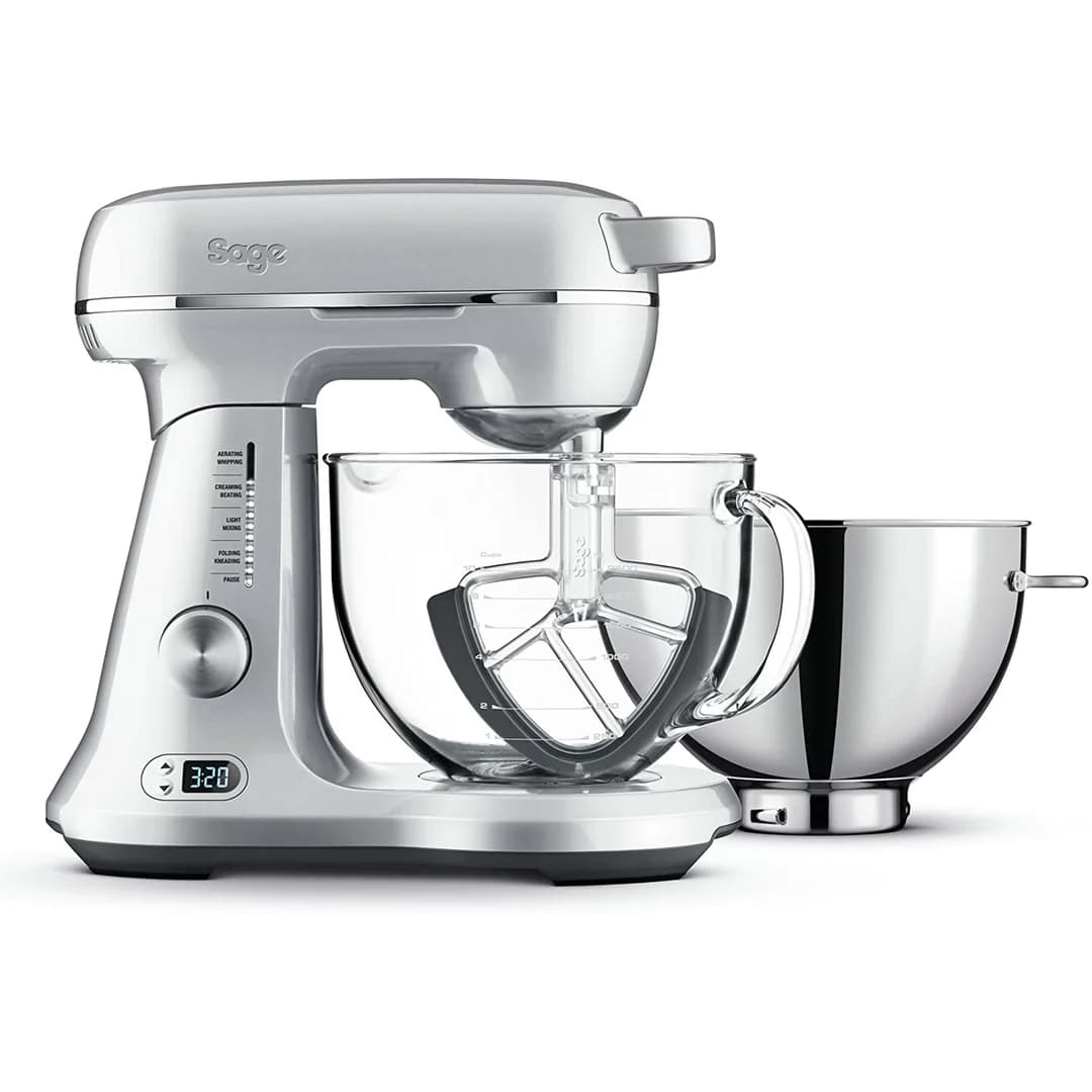 Sage the Bakery Boss Food Mixer with Extra Bowl | Stainless Steel