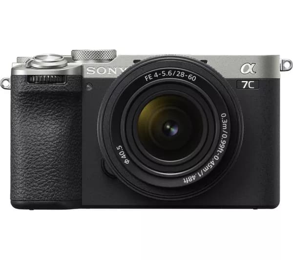 SONY a7C II Mirrorless Camera with FE 28-60 mm f/4-5.6 Lens - Silver