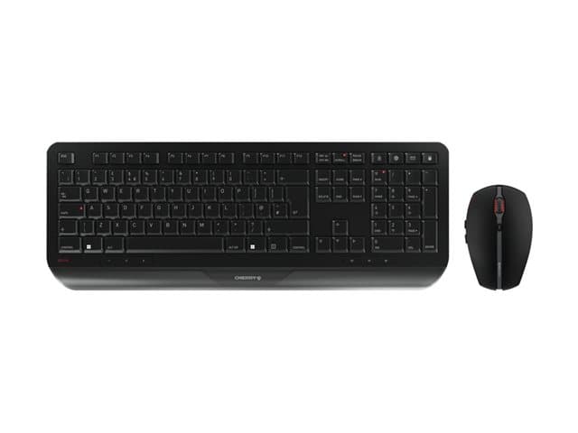 Cherry - GENTIX DESKTOP - keyboard and mouse set - UK - black Input Device