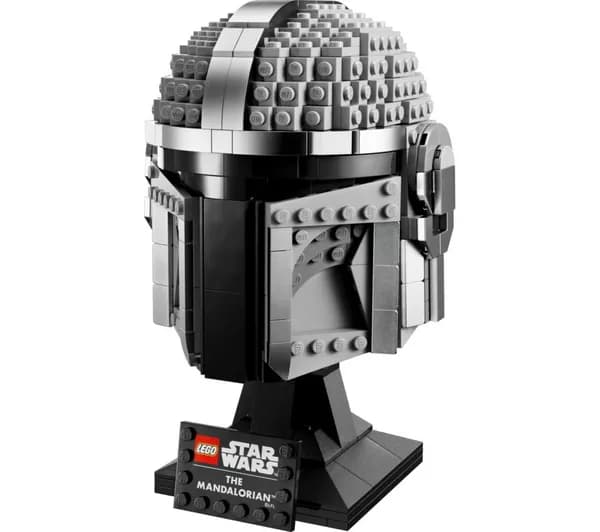 LEGO Star Wars 75328 The Mandalorian Helmet Set for Adults