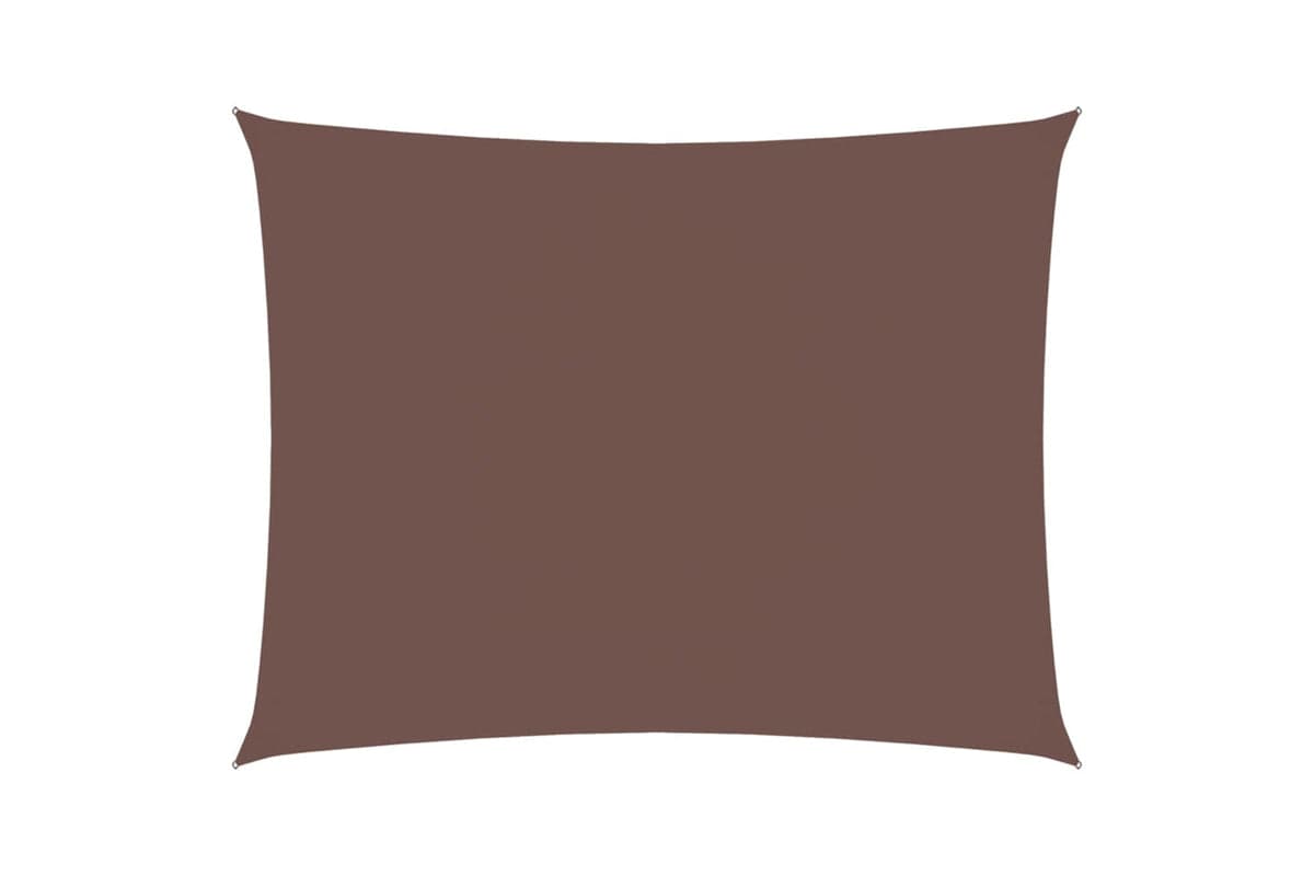 Vidaxl 135819 Sunshade Sail Oxford Fabric Rectangular 3.5x4.5 M Brown
