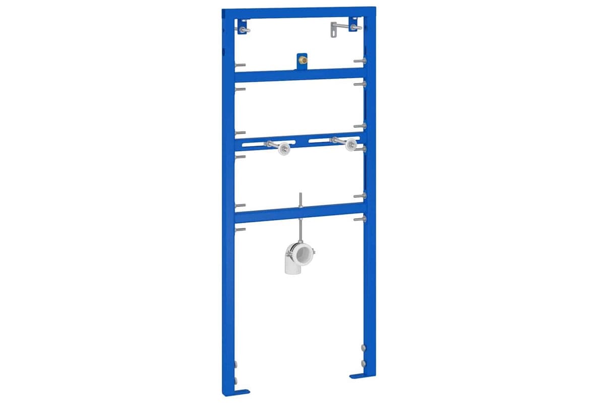 Bathroom Wall Support Manual Blue 50 X 175 X 136 Cm Steel