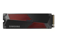 SAMSUNG - 990 PRO MZ-V9P2T0GW - SSD - encrypted - 2 TB - internal - M.2 2280 - PCIe 4.0 x4 (NVMe) - 256-bit AES - TCG Opal Encryption 2.0 - integrated heatsink