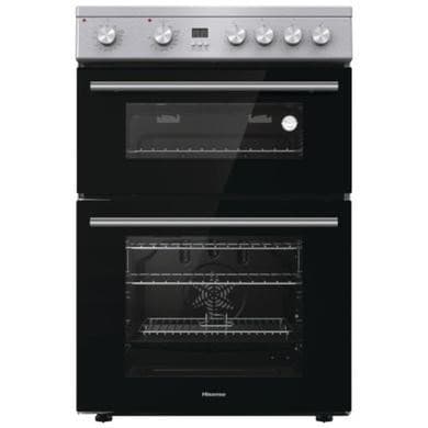 Hisense 60cm Electric Cooker - Stainless Steel