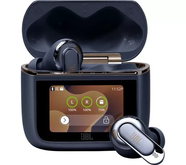 JBL Tour Pro 3 Wireless Bluetooth Noise-Cancelling Earbuds - Blue