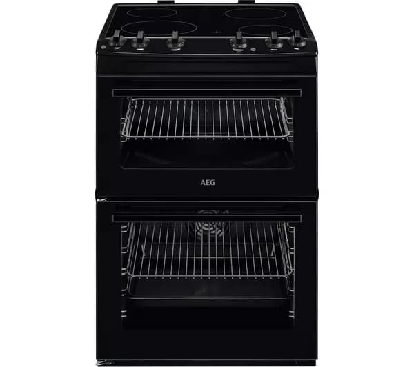 AEG 5000 SurroundCook CCX6501ACB 60 cm Electric Ceramic Cooker - Black