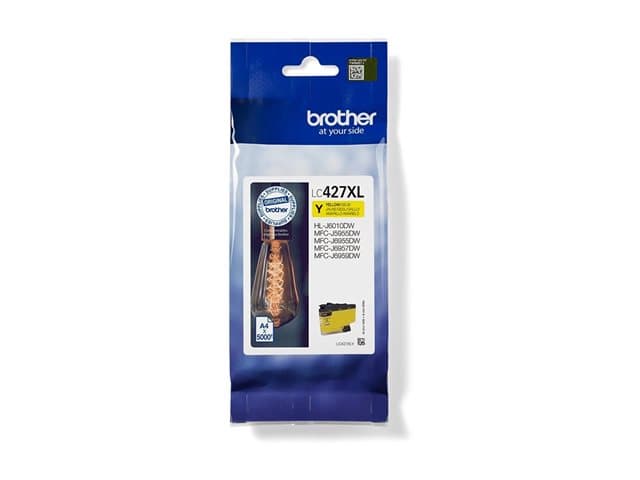BROTHER - LC427XLY - high capacity - yellow - original - ink cartridge