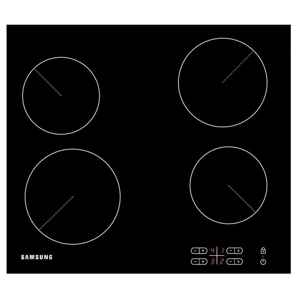 Samsung 60CM 4 Burner Ceramic Hob - Black | C61R2AEE