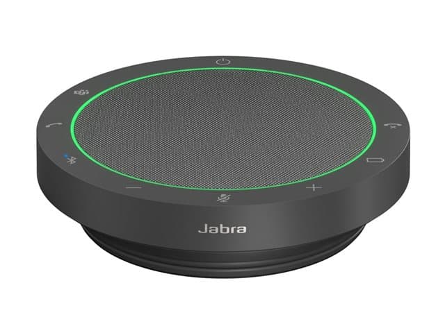 JABRA - Speak2 55 MS - Speakerphone hands-free - Bluetooth - wired, wireless - USB-A, USB-C - dark grey - Certified for Microsoft Teams, Microsoft Swift Pair Certified