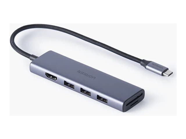Ugreen - Revodok 6-in-1 - docking station - USB-C - HDMI