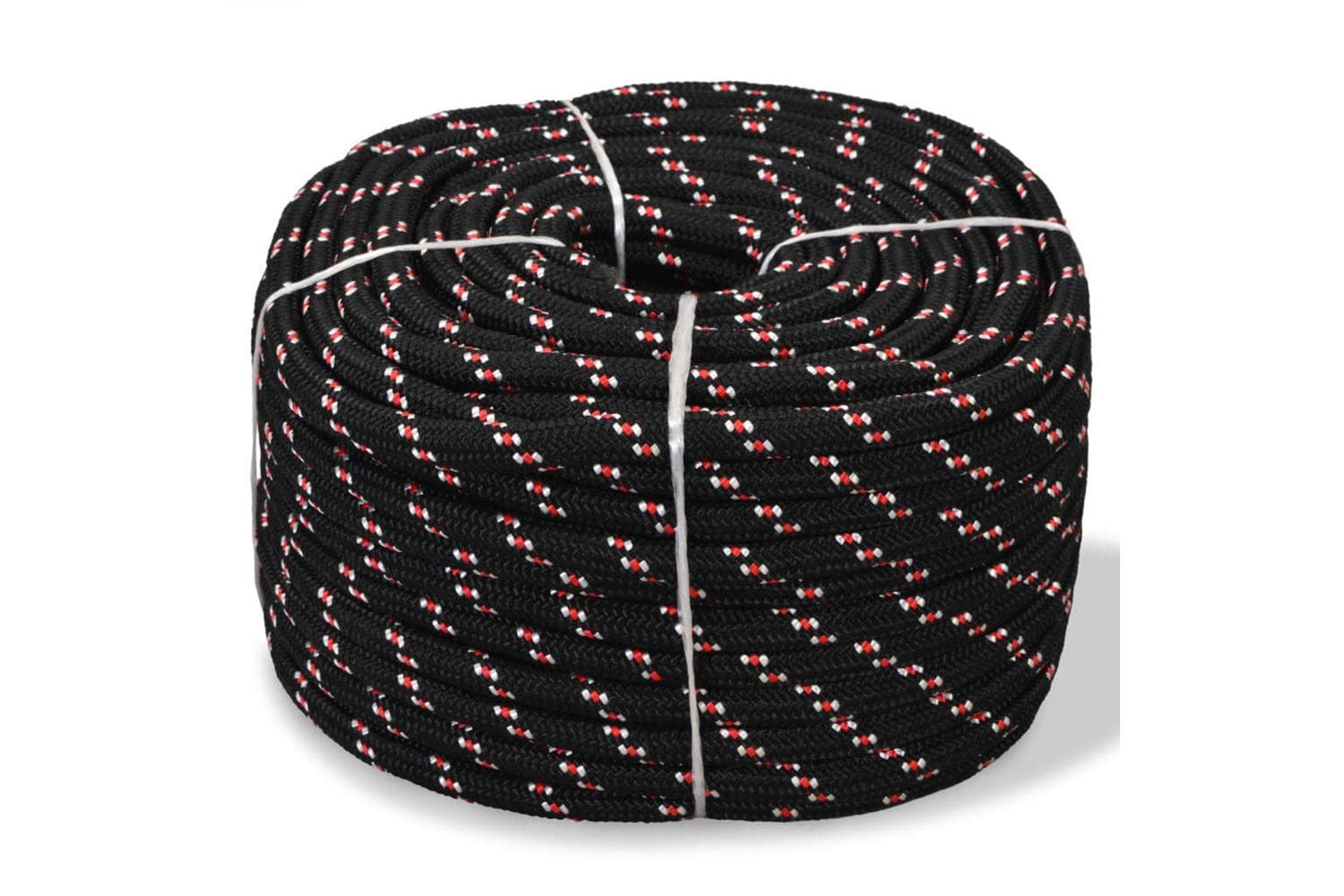 vidaXL 91288 Marine Rope Polypropylene 14mm 50 M Black