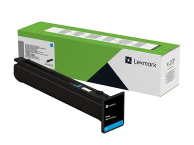 LEXMARK - cyan - original - toner cartridge - LRP, LCCP