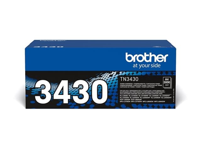 BROTHER - TN-3430 TONER 3000PAGES ISO/IEC 19752