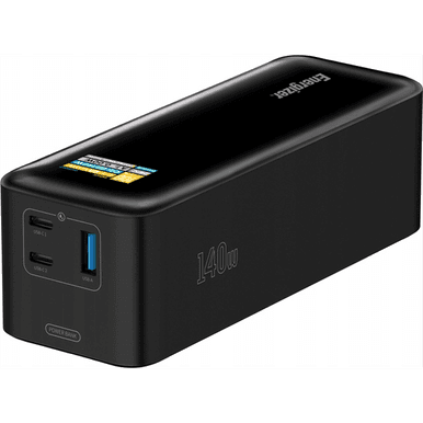 Energizer Power Tank 27000mAh, 140W  Power Bank for Notebooks, Tablets,  Nintendo and Smartphones | XP27000PD