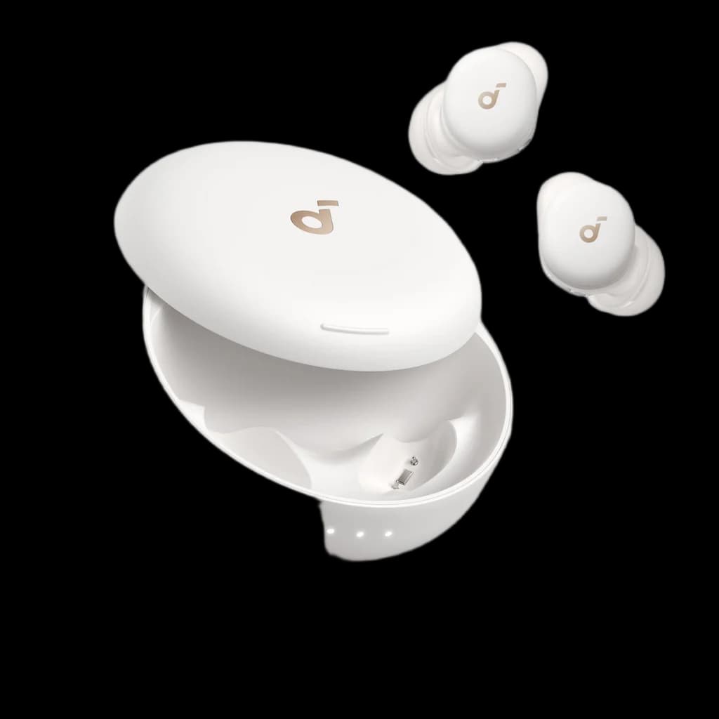 Soundcore Sleep A30 Wireless Noise Cancelling Sleep Earbuds - Lunar White | D1301G21