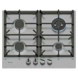 Neff N70 T26CIH8N0, 60cm Gas Hob, Stainless Steel
