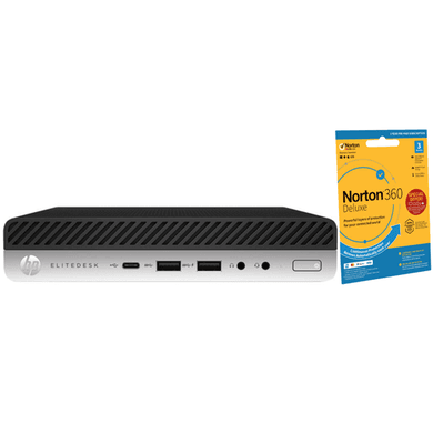 Refurbished HP EliteDesk 800 G5 Core i5 9th gen 16GB RAM 256GB SSD Windows 11 Pro Mini Desktop