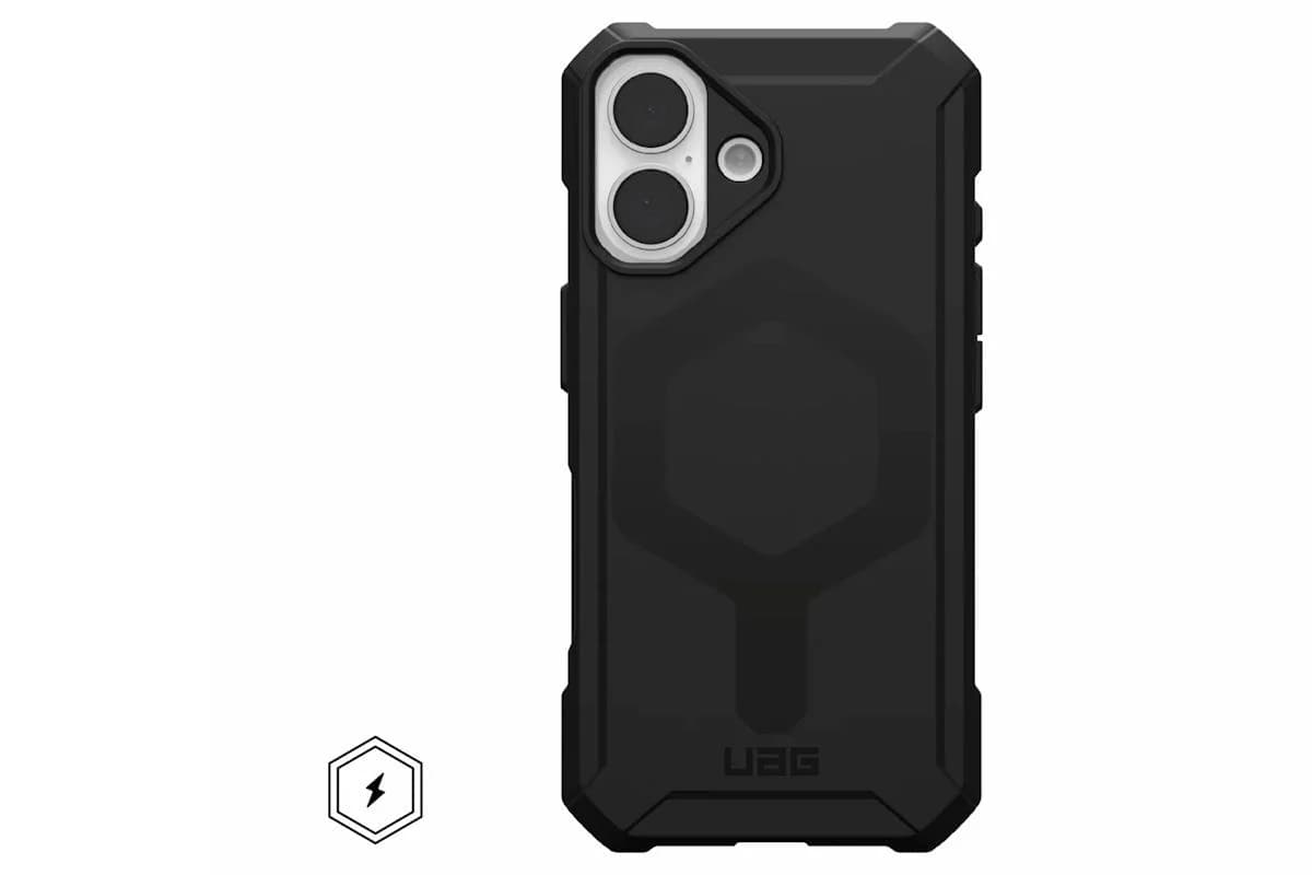 UAG Essential Armor iPhone 16 Case | Black