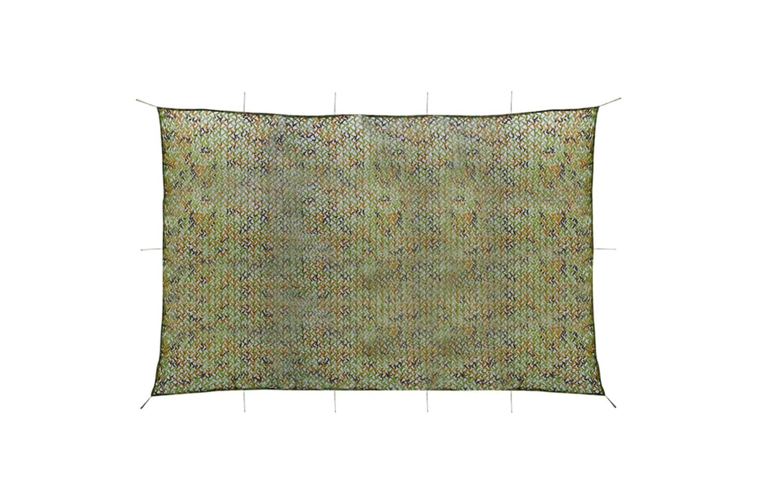 Vidaxl 135898 Camouflage Net With Storage Bag 5x7 M Green