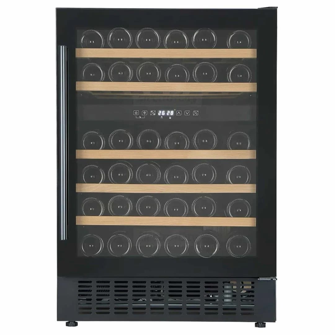 PowerPoint Built-In 46 Bottle Dual Zone Wine Cooler
