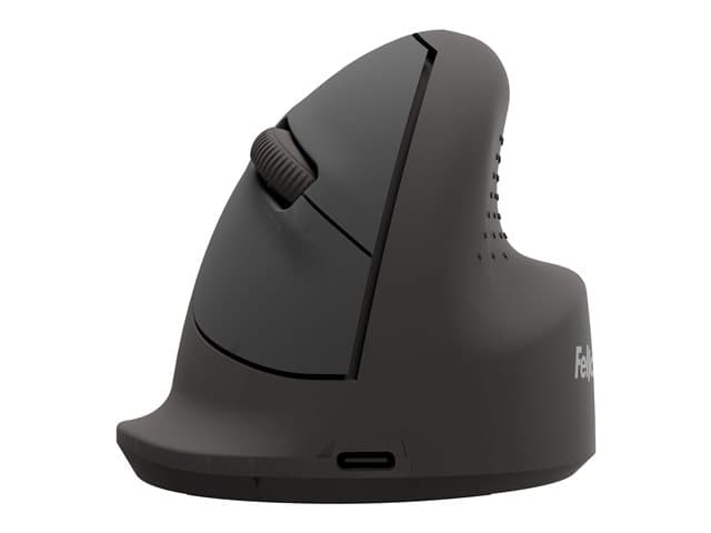 FELLOWES - Breyta - vertical mouse - medium - Bluetooth, 2.4 GHz, USB-C - black