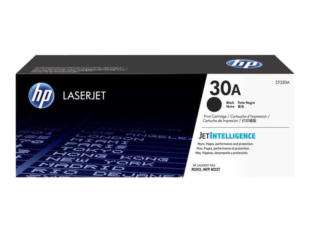 HP - 30A - black - original - LaserJet - toner cartridge (CF230A)