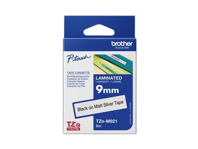 BROTHER - TZe-M921 - laminated tape - 1 cassette(s) - Roll (0.9 cm x 8 m)