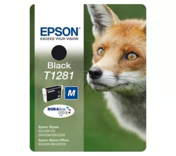 EPSON Fox T1281 Black Ink Cartridge
