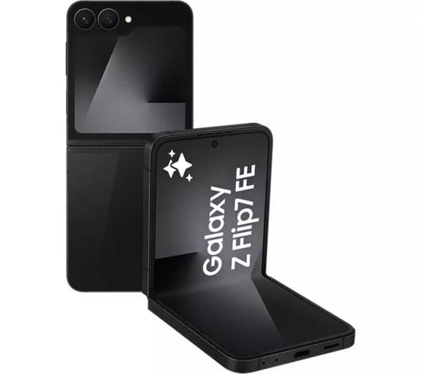 SAMSUNG Galaxy Z Flip7 FE - 128 GB, Black