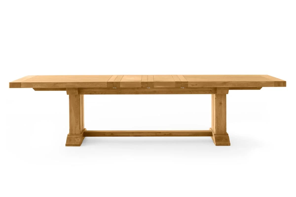 Monastery Rectangular Extending Dining Table | 250 - 330 cm | Oak