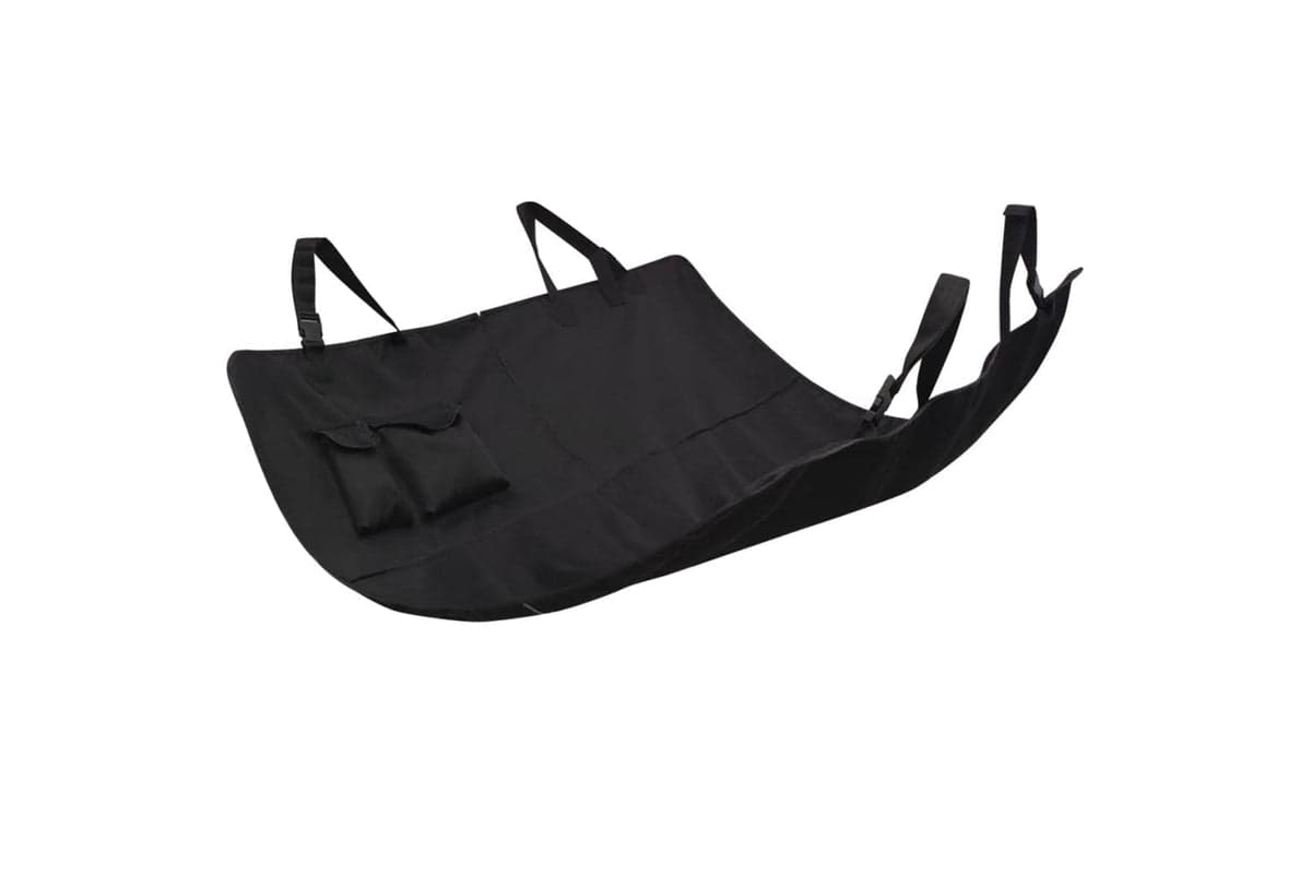 vidaXL 170473 Pet Rear Car Seat Cover 148x142cm Black