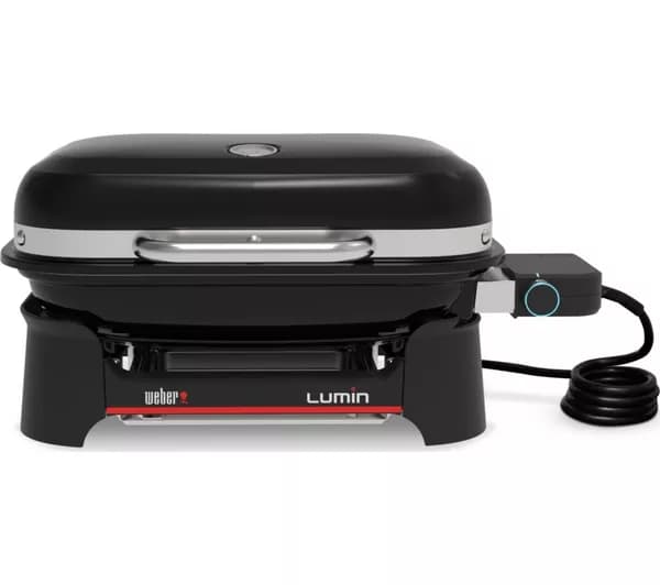 WEBER Lumin Compact Electric BBQ - Black