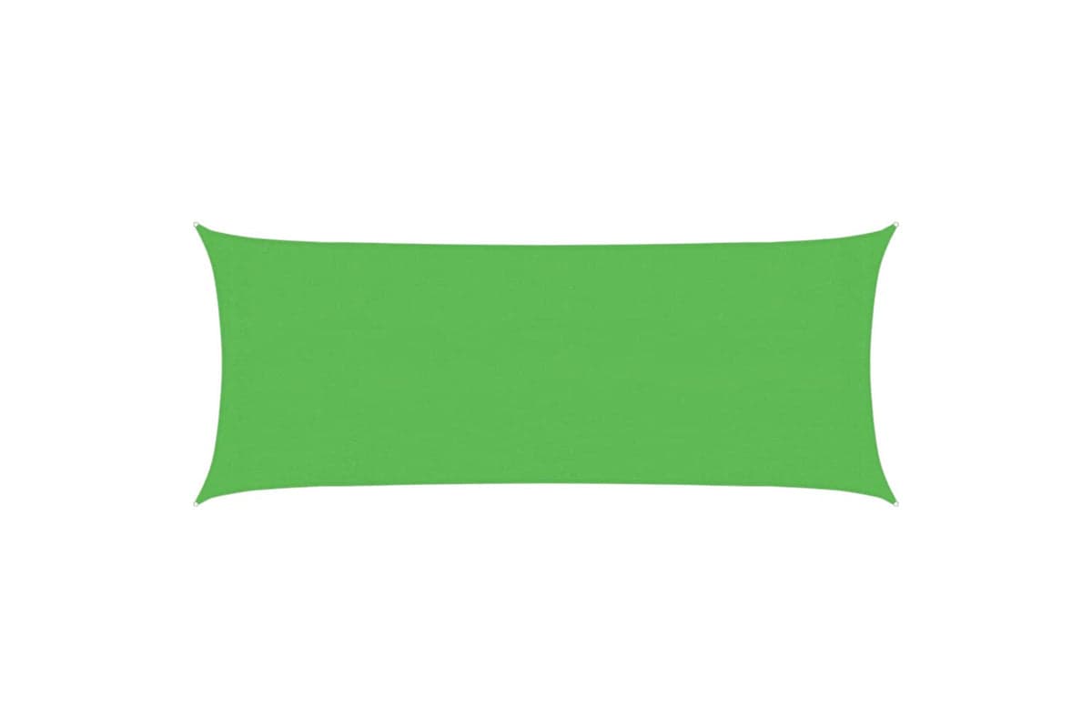 Vidaxl 311285 Sunshade Sail Light Green 2x4.5 M Hdpe