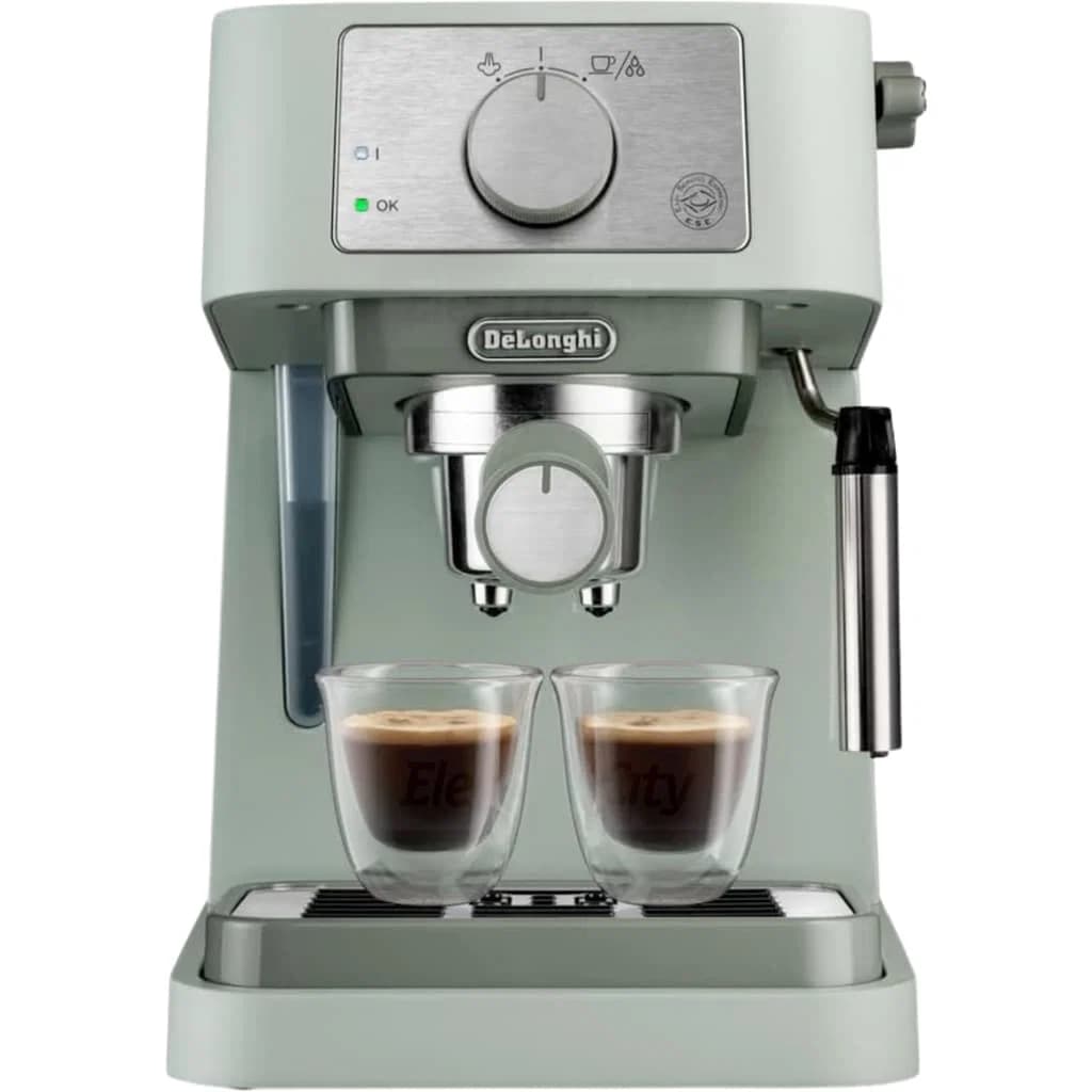 De’Longhi Stilosa Manual Pump Espresso Coffee Machine | Green