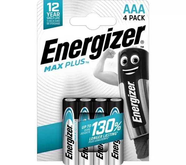 ENERGIZER Max Plus AAA Alkaline Batteries