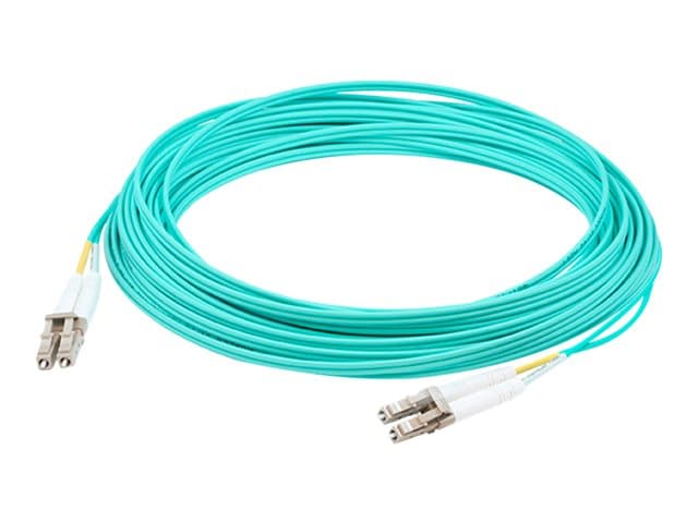 ADDON NETWORKING - AddOn - Patch cable - LC/PC multi-mode (M) to LC/PC multi-mode (M) - 1 m - fibre optic - duplex - 50 / 125 micron - OM4 - halogen-free - aqua