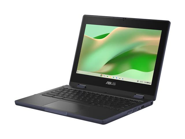 ASUSTEK - ASUS Chromebook CZ11 Flip CZ1104FM4A-NS0073 - Flip design - Kompanio 540 up to 2.6 GHz - Chrome OS - Mali-G57 MC2 - 8 GB RAM - 64 GB eMMC - 11.6" touchscreen 1366 x 768 (HD) - Wi-Fi 6E, Bluetooth - mineral grey - with 1 year ASUS ZenCare