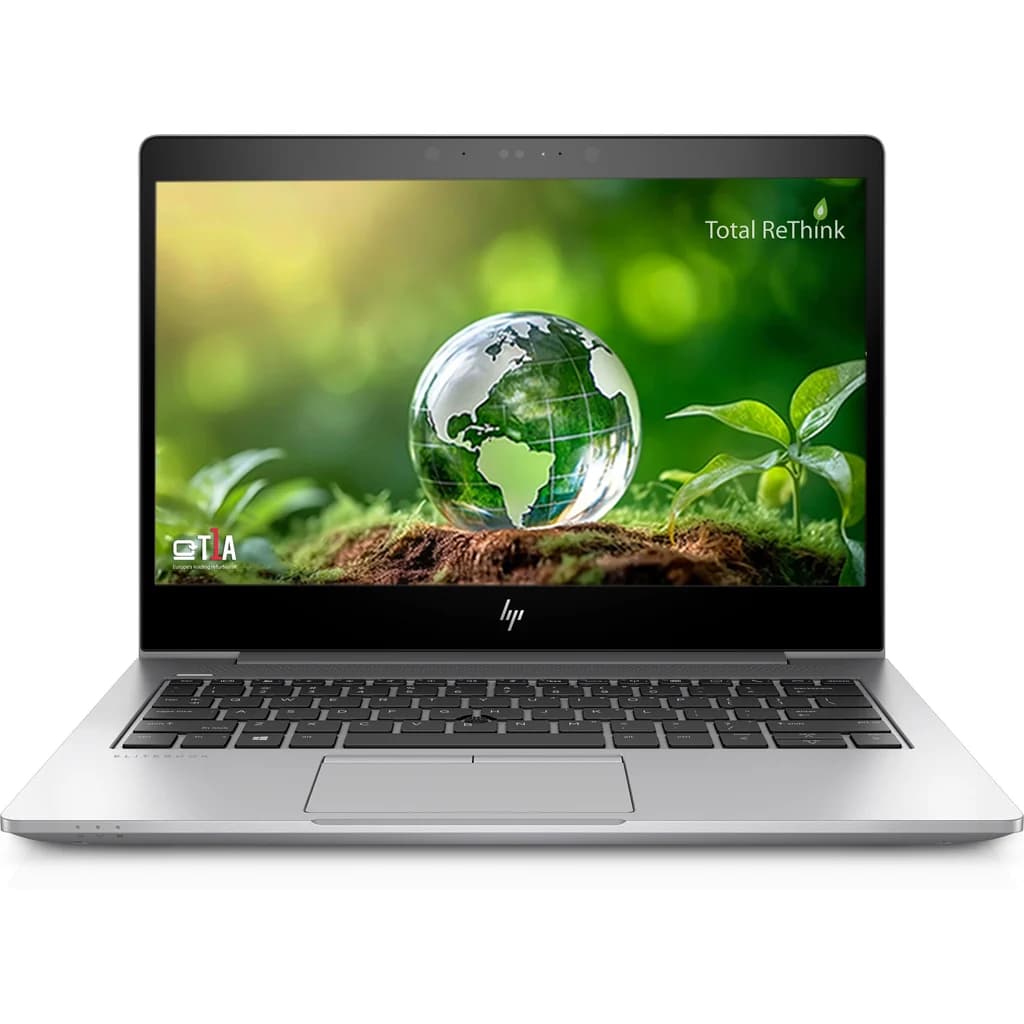 Total ReThink Refurbished HP EliteBook 830 G5 Intel Core i5 13.3" 16GB/256GB Laptop - Silver | EB830-UK-T103