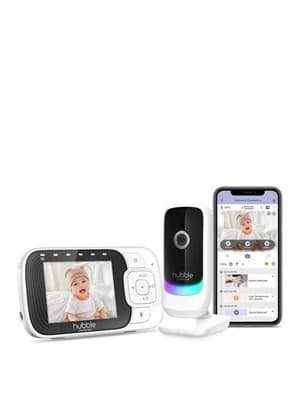 Hubble Nursery Pal Essentials Smart Baby Monitor With Fixed Camera
