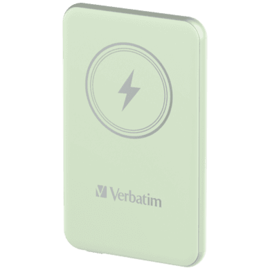 Verbatim Charge ´n´ Go 5000mAh Magnetic Wireless Power Bank Green
