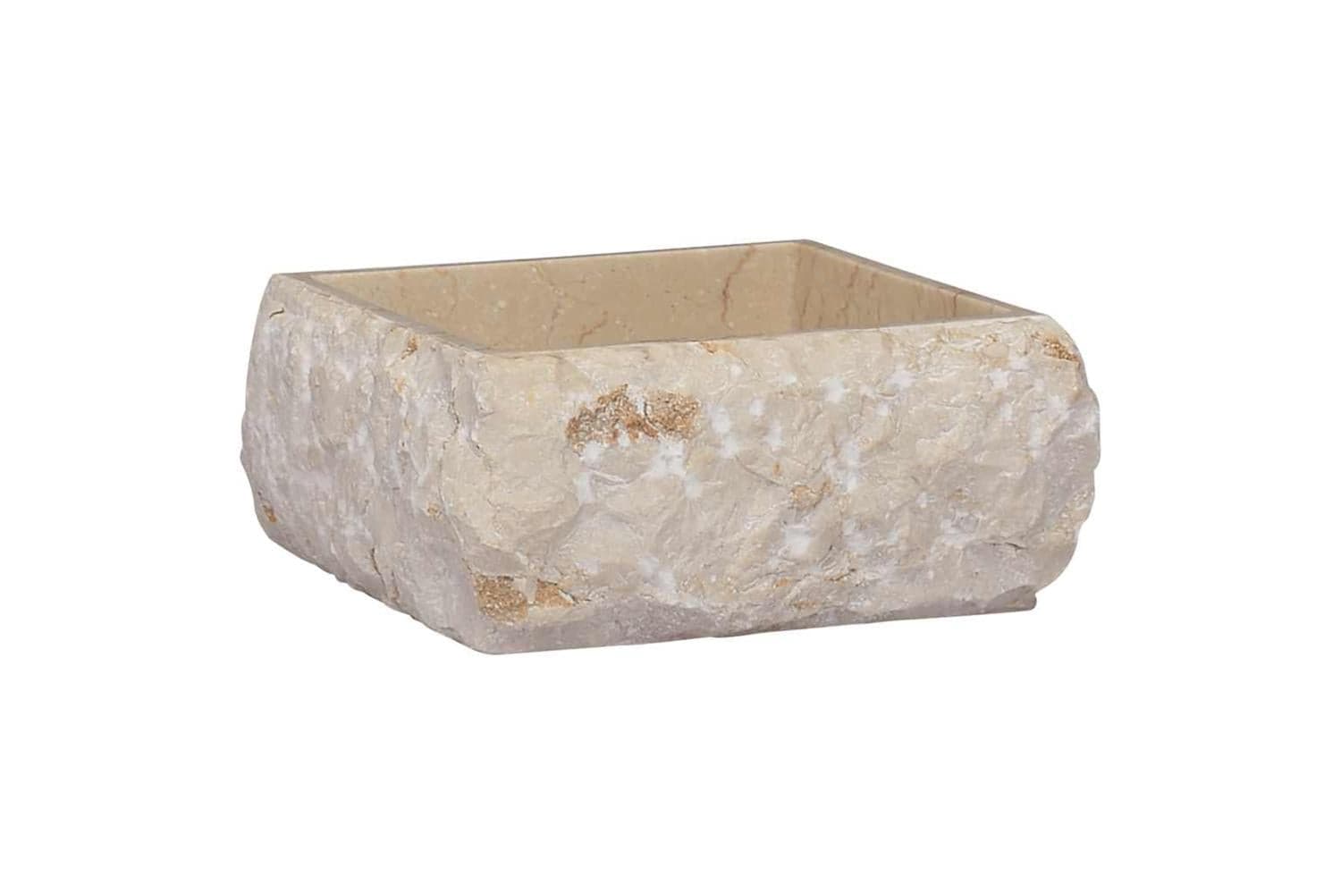 Vidaxl Sink Cream 30x30x13 Cm Marble