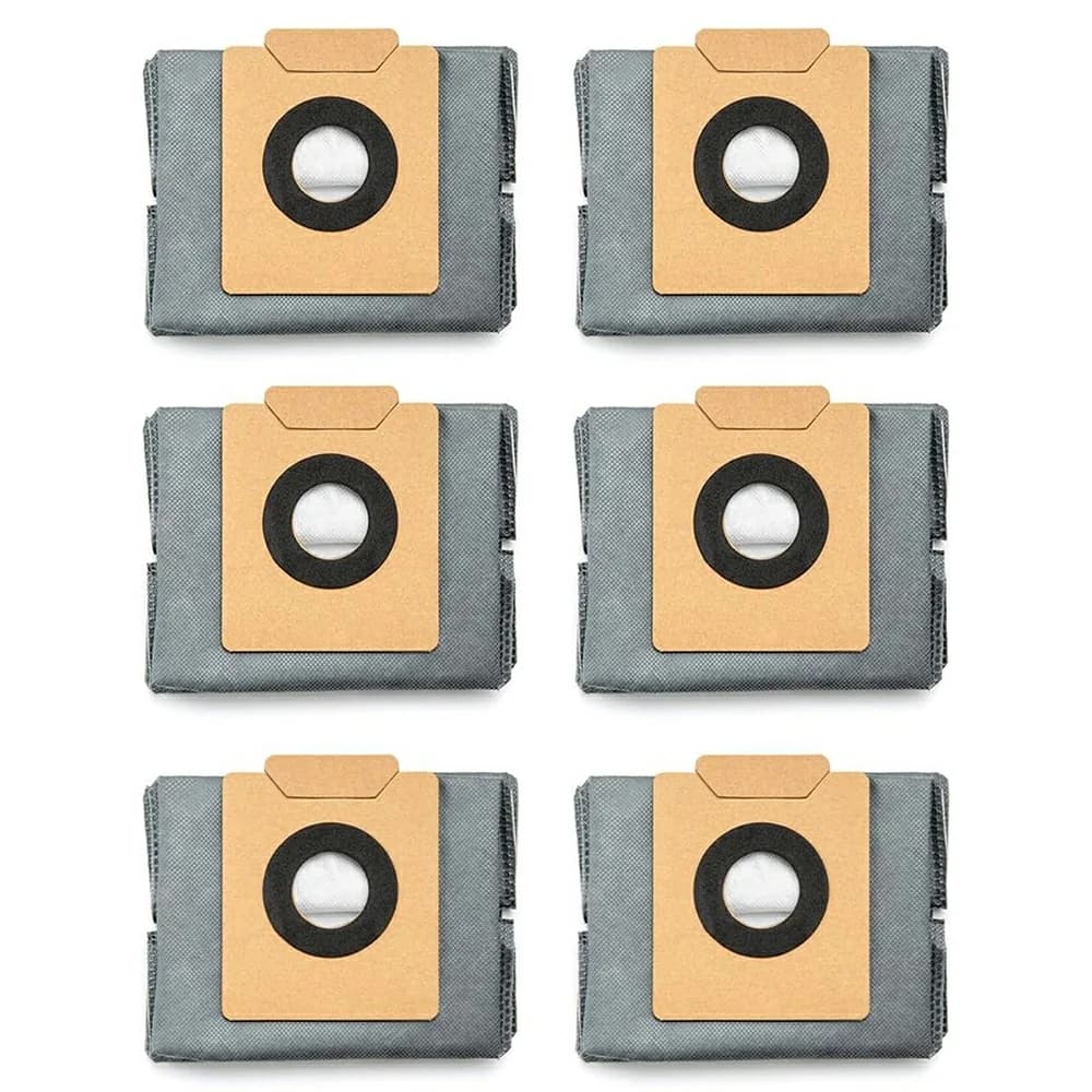 Eufy Large Dust Bag Pack of 6 for Eufy X10 Pro Omni Robot Vacuum and X8 Pro | T29F70A2